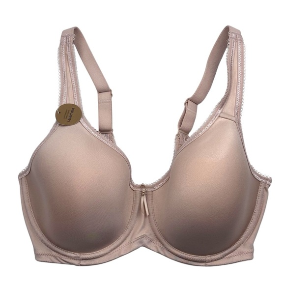 WACOAL STYLE 853192 BASIC BEAUTY SPACER UNDERWIRE T-SHIRT SAND TAN 32DD 32E BRA - Picture 3 of 11